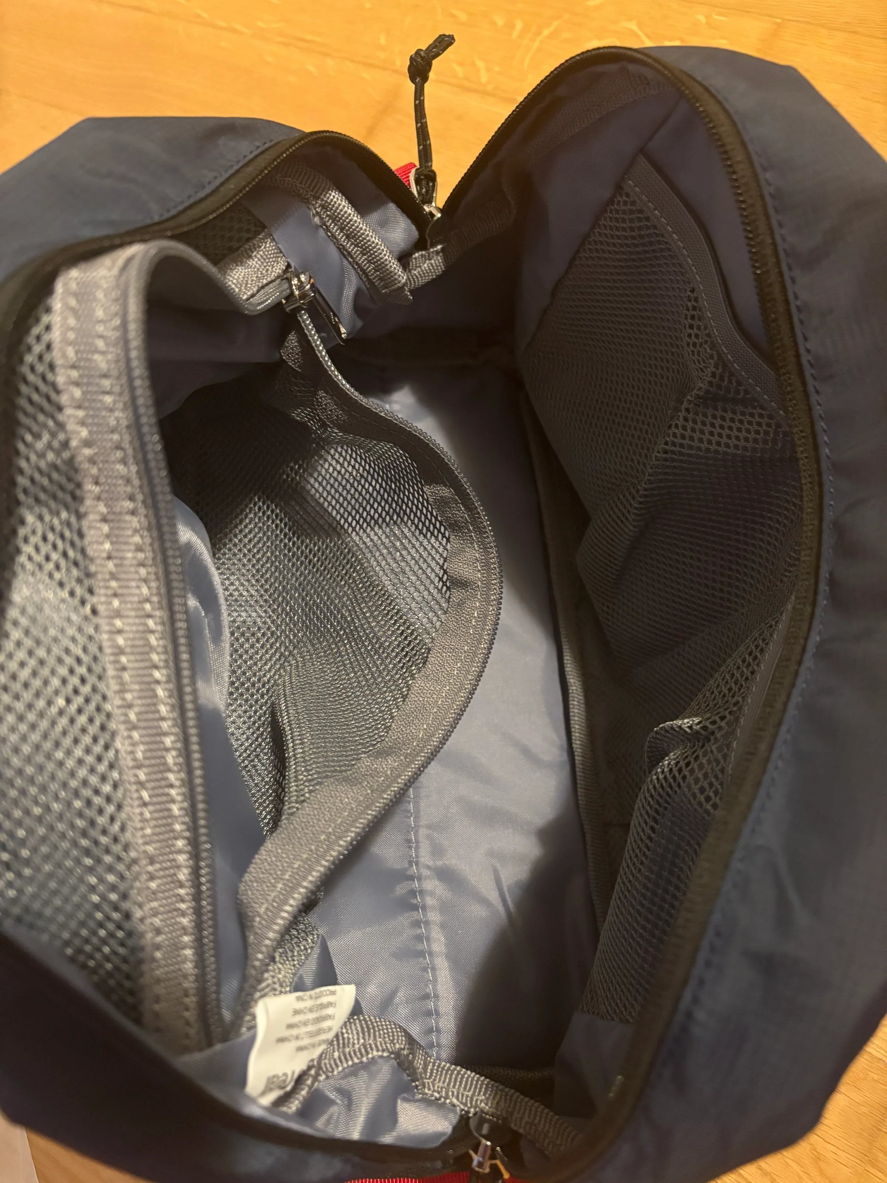 Swimsuit packed inside the TPU waterproof pocket